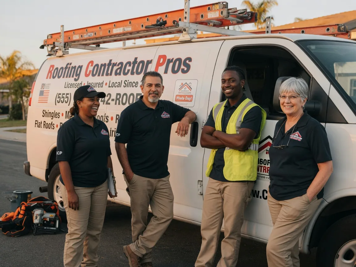 Local Roofing Contractors company in Oakwood, TX